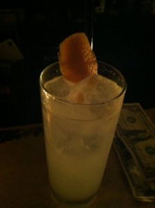 The  Babushka, a lemon vodka treat at the Narrows